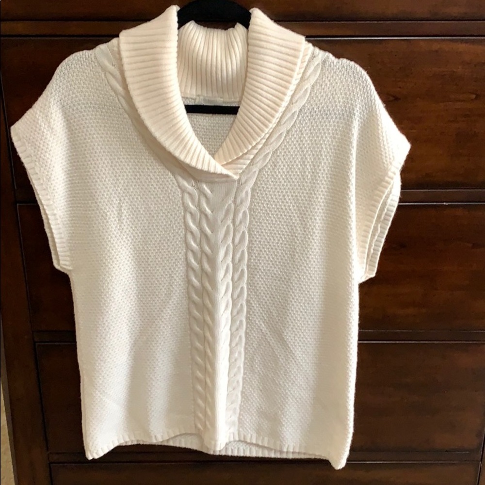 Talbots Antique White Sweater